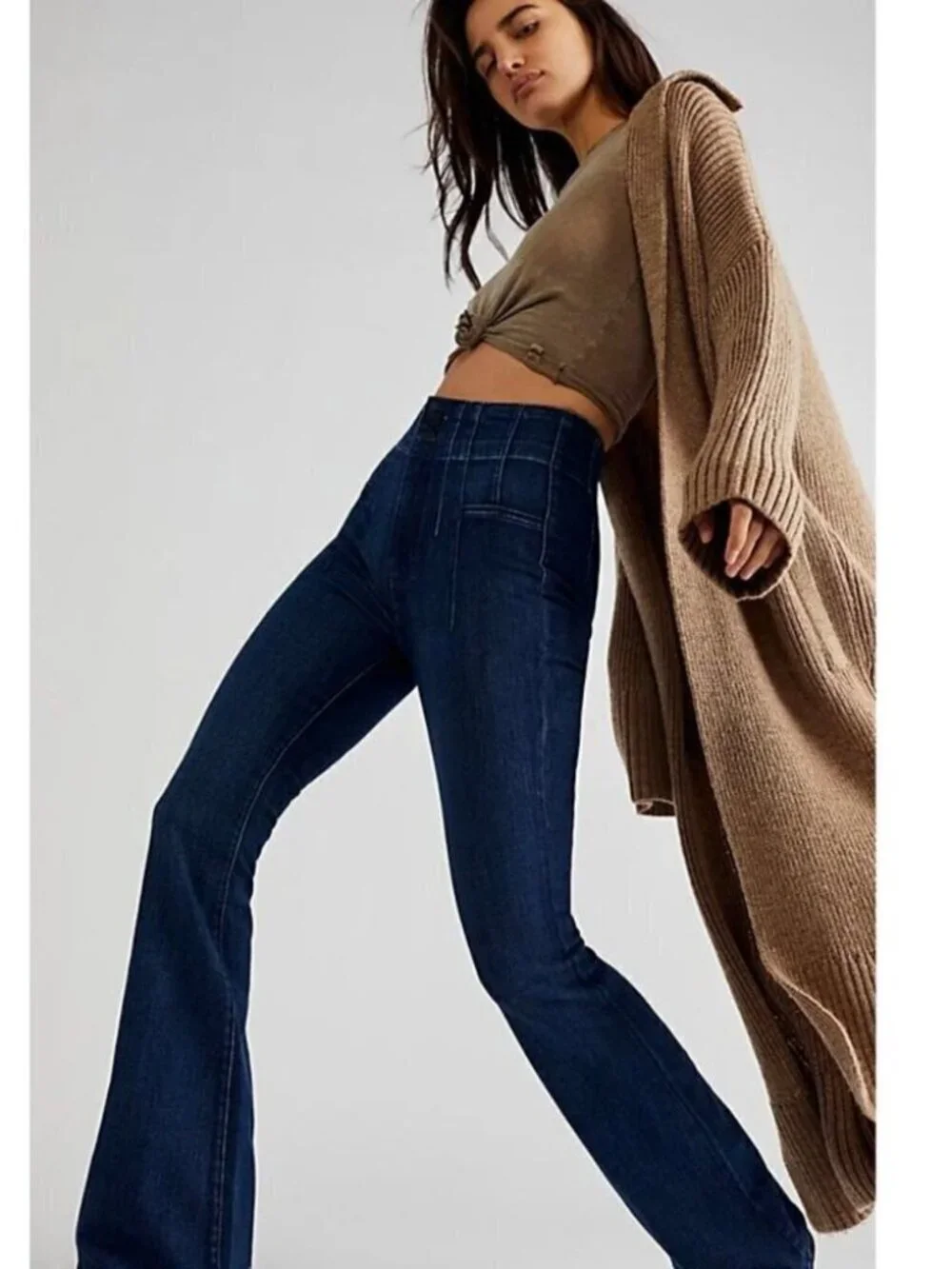 NWT FP We The Free | Jayde Flare Jeans In Night Sky